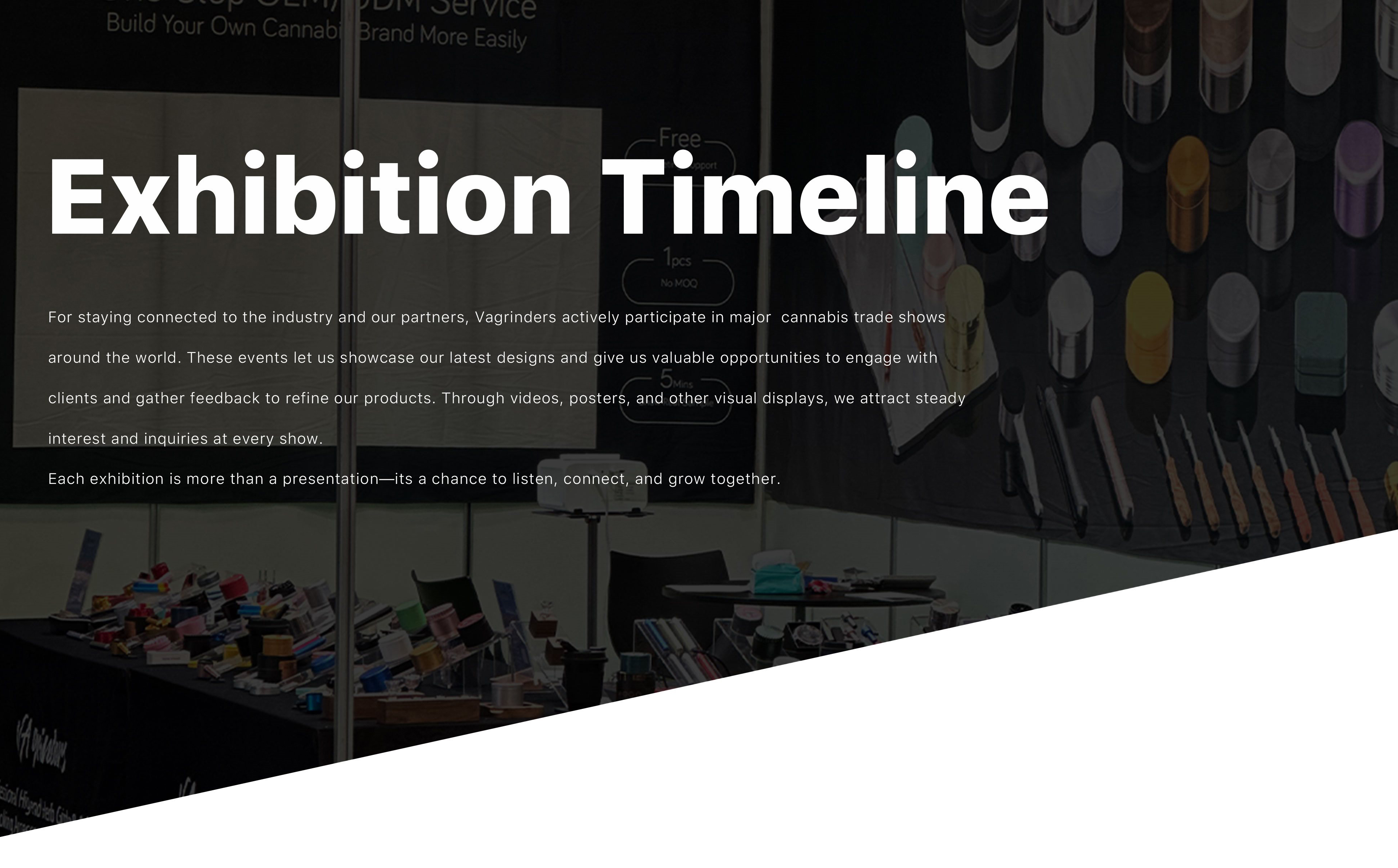 Vagrinders Exhibitions banner