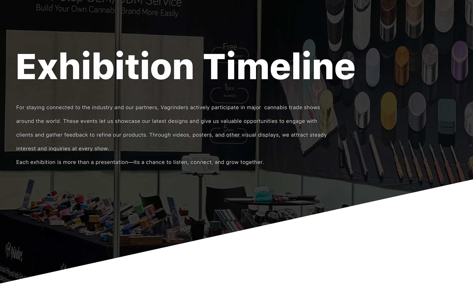 Vagrinders Exhibitions banner