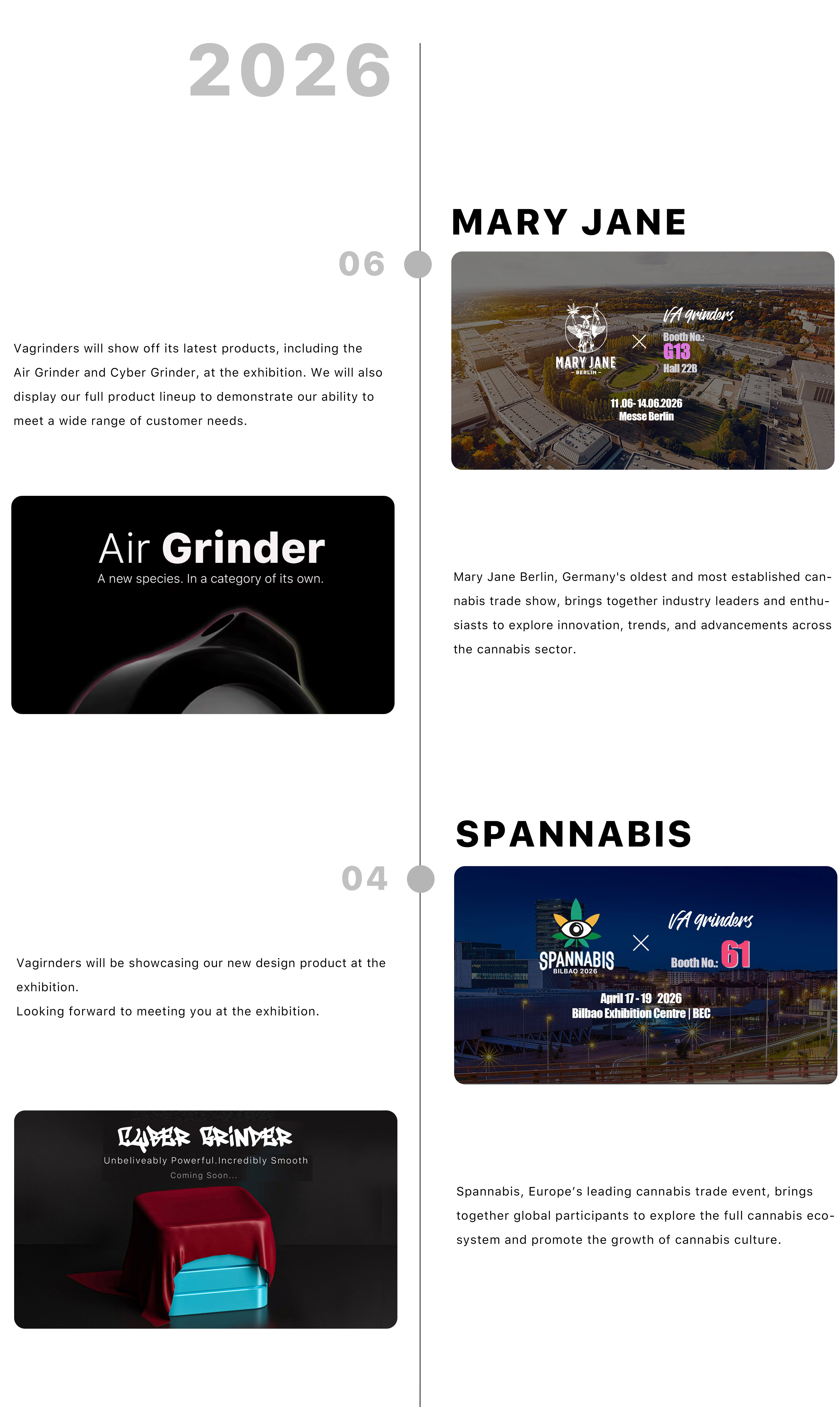 Vagrinders Exhibitions2026